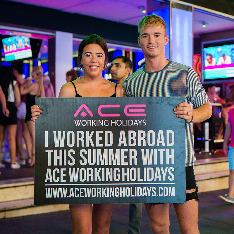 Summer jobs abroad with Ace Working Holidays